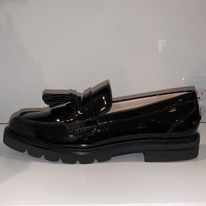 STUART WEITZMAN Adrina Oxford patent sz 40 BNWB